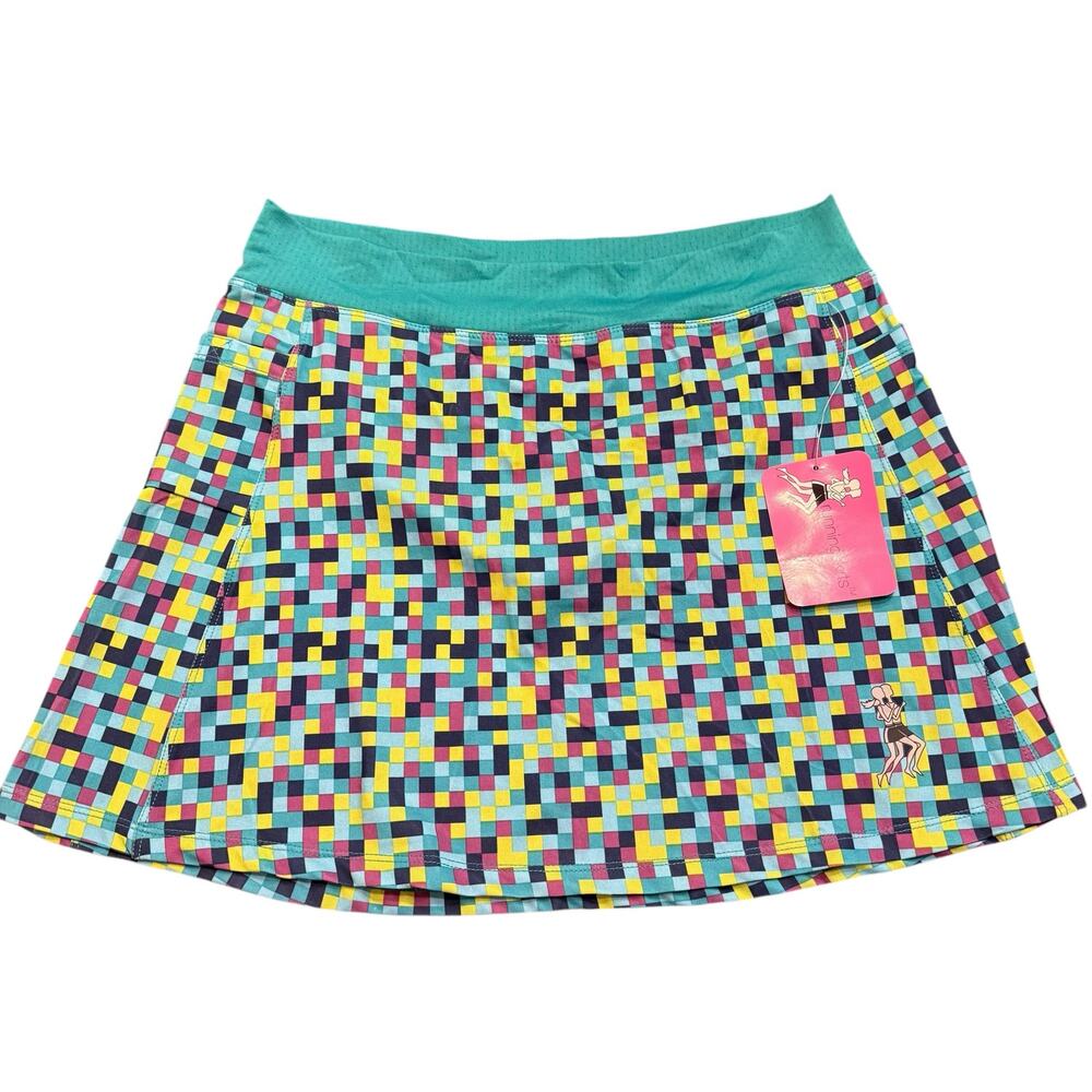 Runningskirts Women’s new multicolor geometric skort Size XL